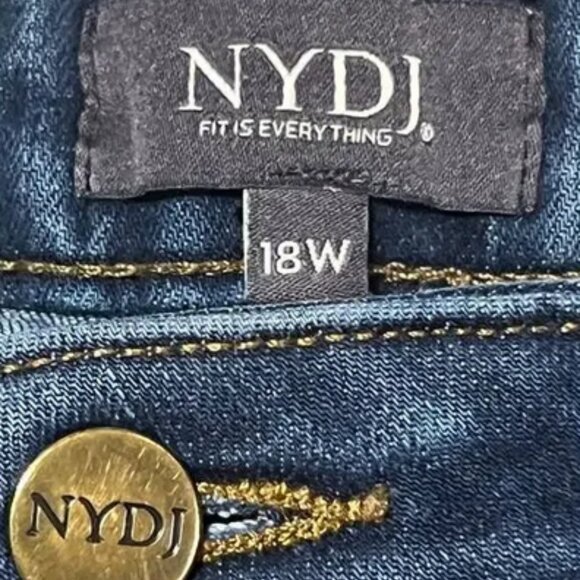 NYDJ Barbara Bootcut Jeans Plus Size 18W - Picture 3 of 11
